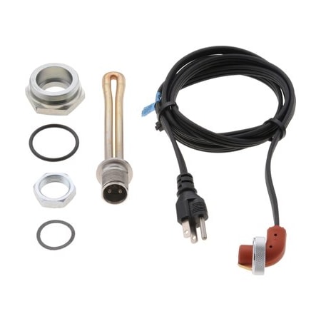 Zerostart Engine Heater - 1500W 120V, 1-3/4in. X 18 Thread Cummins 3500017